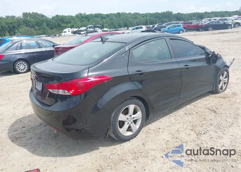 2012 Hyundai Elantra Gls (Ulsan Plant) из США, поврежденный, VIN KMHDH4AE6CU385701